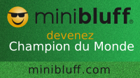 Marguerite joue au Minibluff